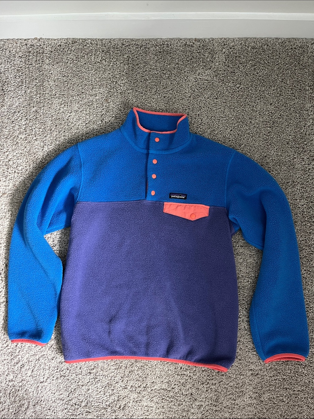 Patagonia Women’s Synchilla Fleece Pull Over Size Medium - Picture 2 of 7